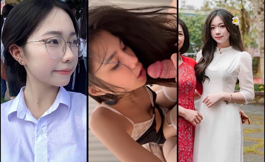 Tran Ngoc Anh Thu nu sinh lop 11 Hai Phong xinh nhu thien than lo clip bu cu ren ri ky nang dinh trop